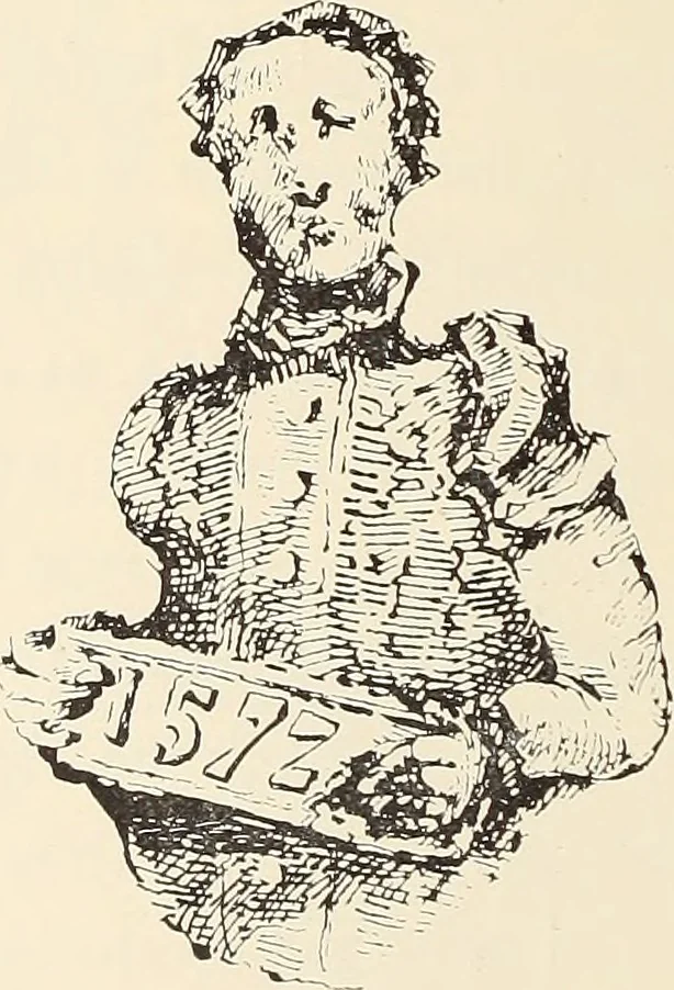 An illustration from Ancient castles and mansions of Stirling nobility / described and illustrated by J.S. Fleming, 1902, leaf 77