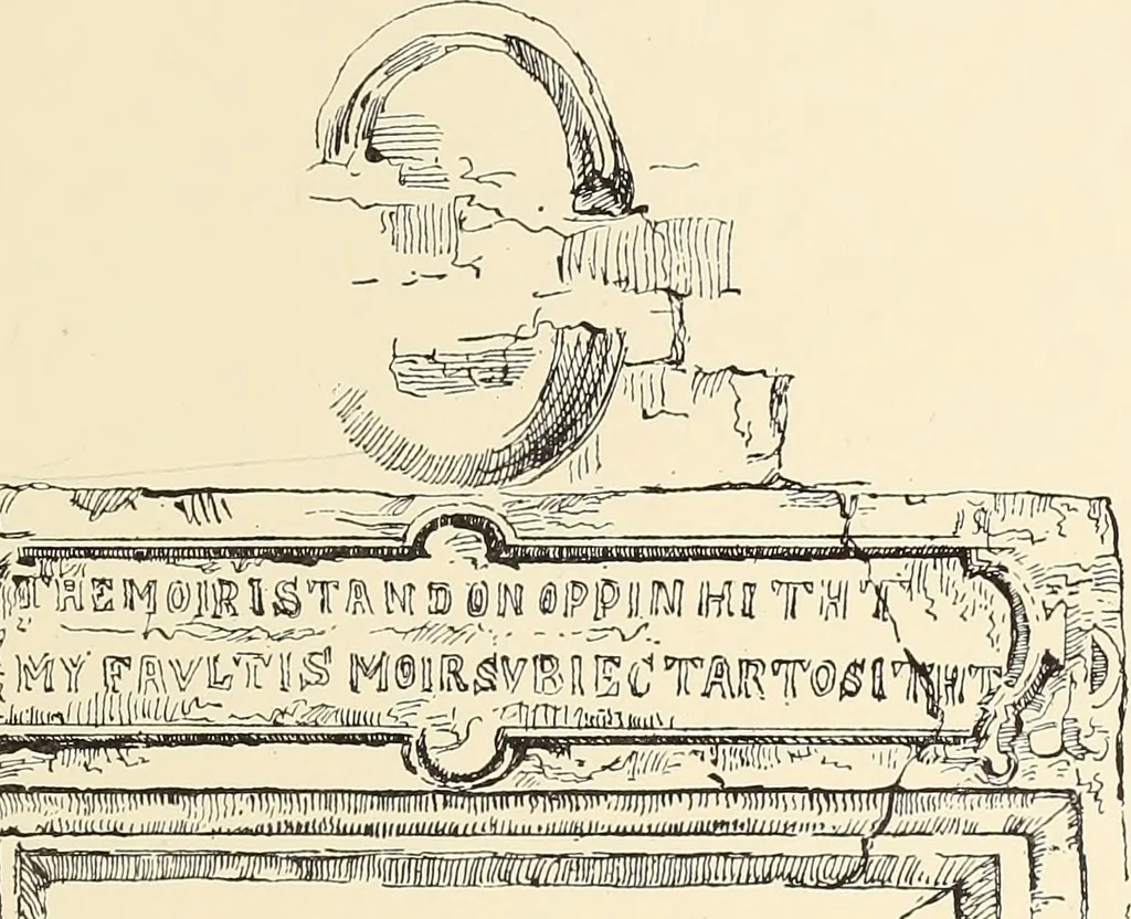 An illustration from Ancient castles and mansions of Stirling nobility / described and illustrated by J.S. Fleming, 1902, leaf 82
