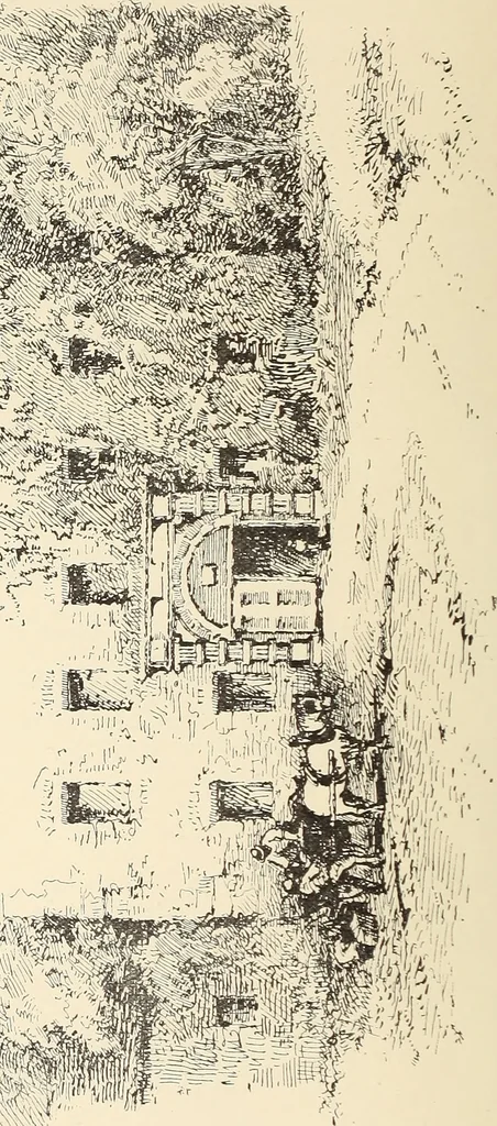 An illustration from Ancient castles and mansions of Stirling nobility / described and illustrated by J.S. Fleming, 1902, leaf 85