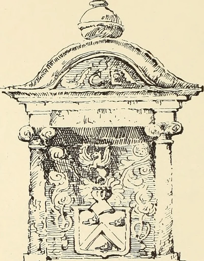 An illustration from Ancient castles and mansions of Stirling nobility / described and illustrated by J.S. Fleming, 1902, leaf 9