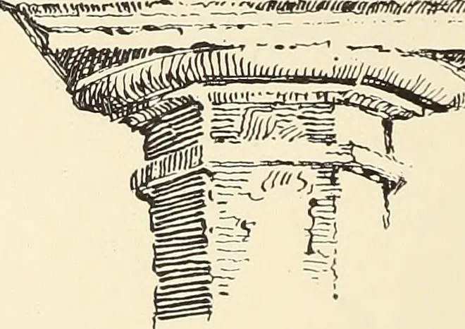 An illustration from Ancient castles and mansions of Stirling nobility / described and illustrated by J.S. Fleming, 1902, leaf 9