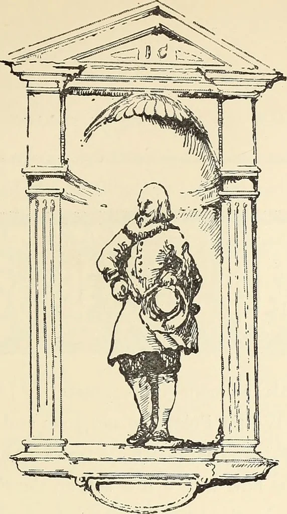 An illustration from Ancient castles and mansions of Stirling nobility / described and illustrated by J.S. Fleming, 1902, leaf 92
