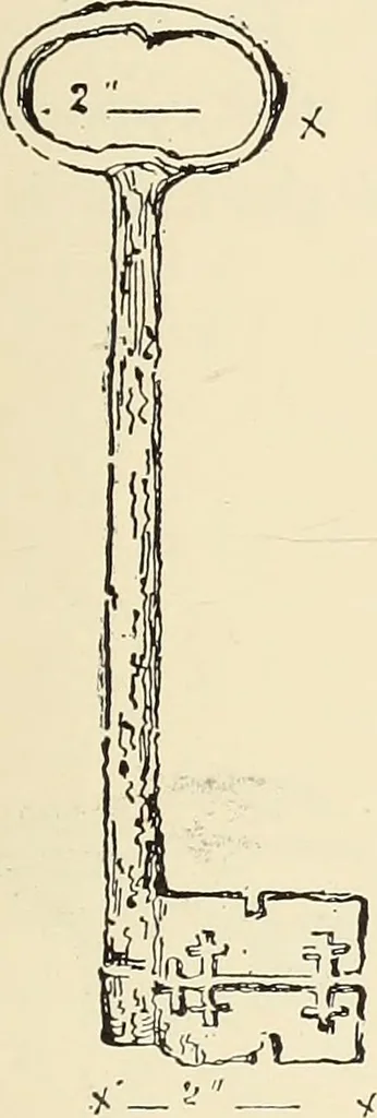 An illustration from Ancient castles and mansions of Stirling nobility / described and illustrated by J.S. Fleming, 1902, leaf 98