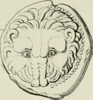 An illustration from Ancient coins of Greek cities and kings. From various collections principally in Great Britain;, 1831, leaf 106