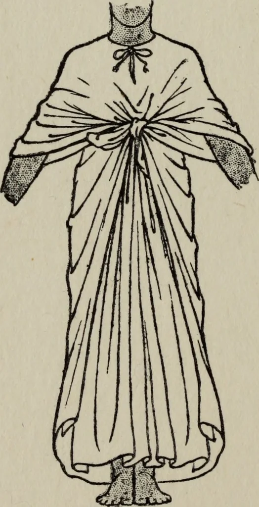 An illustration from Ancient Egyptian, Assyrian, and Persian costumes and decorations, 1920, leaf 35