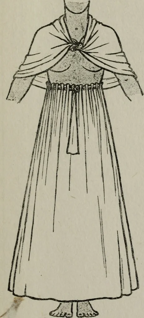 An illustration from Ancient Egyptian, Assyrian, and Persian costumes and decorations, 1920, leaf 42