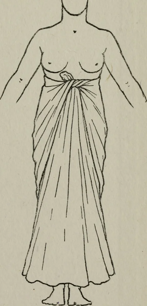 An illustration from Ancient Egyptian, Assyrian, and Persian costumes and decorations, 1920, leaf 42
