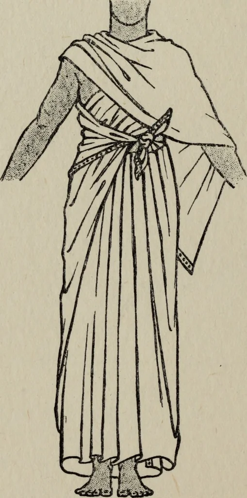 An illustration from Ancient Egyptian, Assyrian, and Persian costumes and decorations, 1920, leaf 47