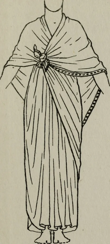 An illustration from Ancient Egyptian, Assyrian, and Persian costumes and decorations, 1920, leaf 50