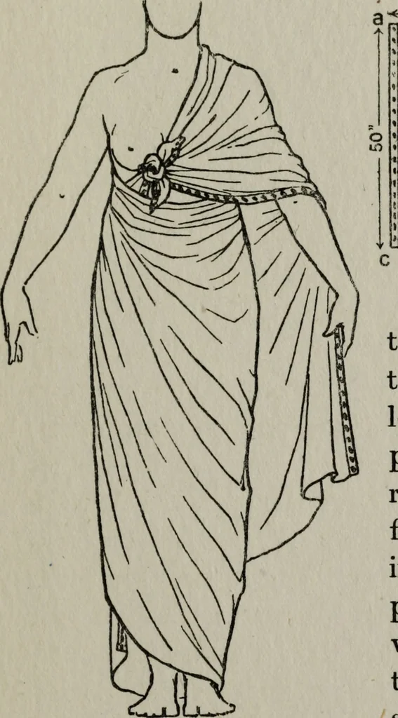 An illustration from Ancient Egyptian, Assyrian, and Persian costumes and decorations, 1920, leaf 52