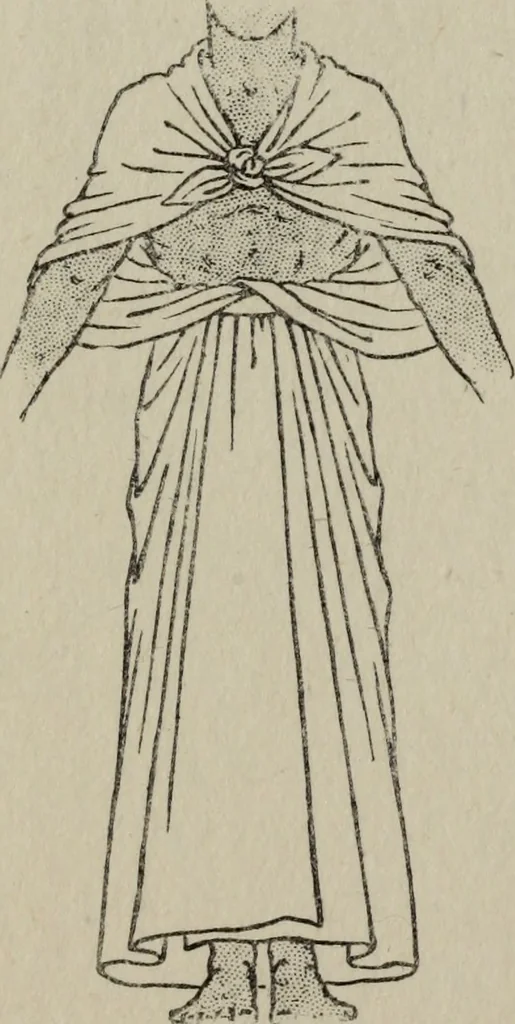 An illustration from Ancient Egyptian, Assyrian, and Persian costumes and decorations, 1920, leaf 53
