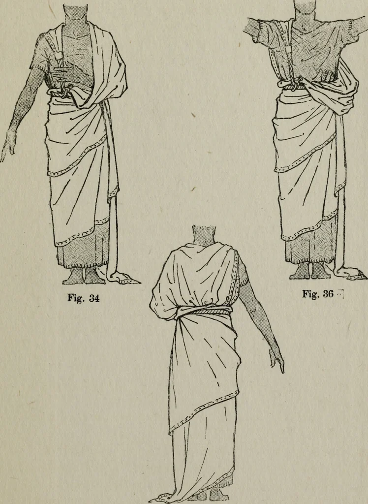 An illustration from Ancient Egyptian, Assyrian, and Persian costumes and decorations, 1920, leaf 80