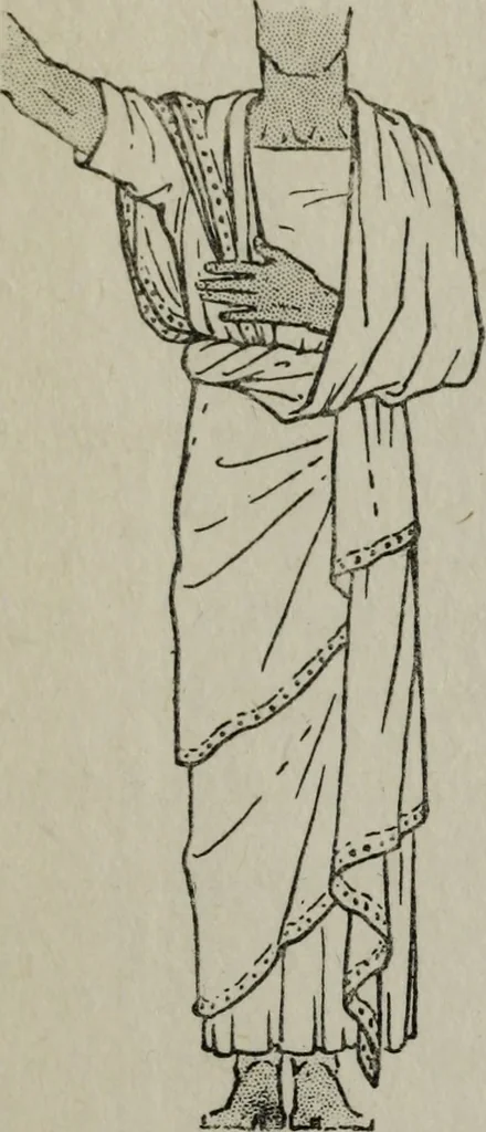 An illustration from Ancient Egyptian, Assyrian, and Persian costumes and decorations, 1920, leaf 82