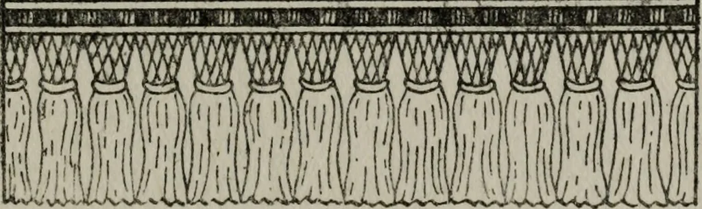 An illustration from Ancient Egyptian, Assyrian, and Persian costumes and decorations, 1920, leaf 84