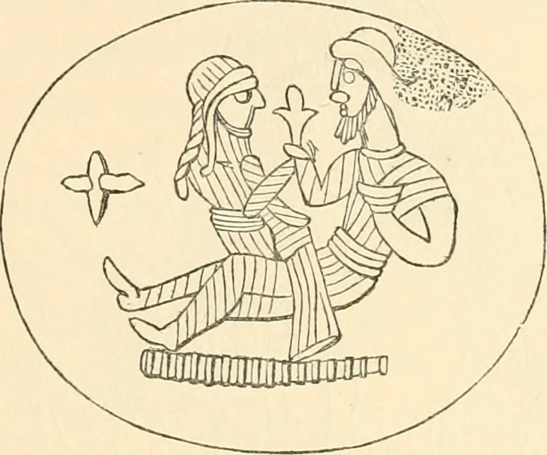 An illustration from Ancient faiths embodied in ancient names; or, An attempt to trace the religious belief, sacred rites, and holy emblems of certain nations, 1873, leaf 280