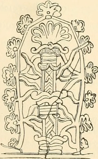 An illustration from Ancient faiths embodied in ancient names; or, An attempt to trace the religious belief, sacred rites, and holy emblems of certain nations, 1873, leaf 372