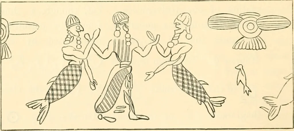 An illustration from Ancient faiths embodied in ancient names; or, An attempt to trace the religious belief, sacred rites, and holy emblems of certain nations, 1873, leaf 419