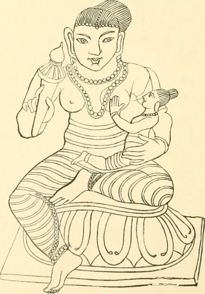 An illustration from Ancient faiths embodied in ancient names; or, An attempt to trace the religious belief, sacred rites, and holy emblems of certain nations, 1873, leaf 663