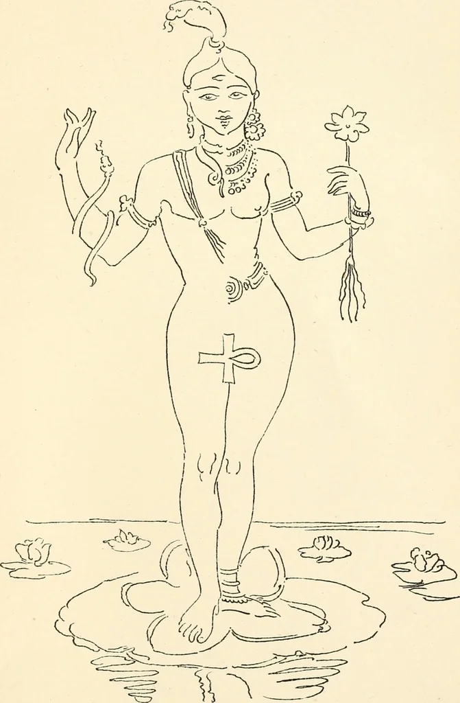 An illustration from Ancient faiths embodied in ancient names; or, An attempt to trace the religious belief, sacred rites, and holy emblems of certain nations, 1873, leaf 968