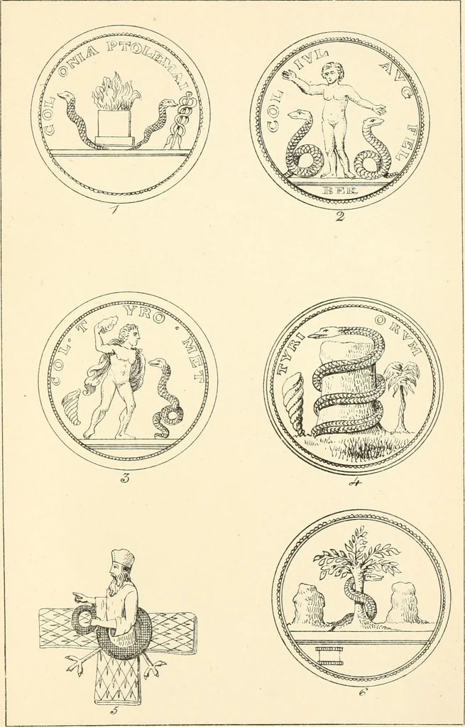 An illustration from Ancient faiths embodied in ancient names; or, An attempt to trace the religious belief, sacred rites, and holy emblems of certain nations, 1873, leaf 972