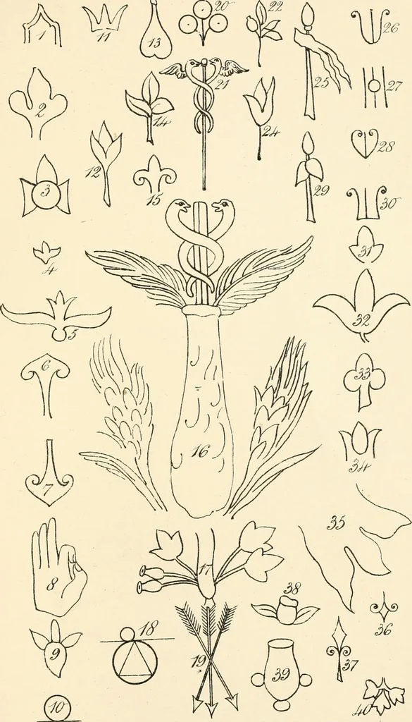 An illustration from Ancient faiths embodied in ancient names; or, An attempt to trace the religious belief, sacred rites, and holy emblems of certain nations, 1873, leaf 980