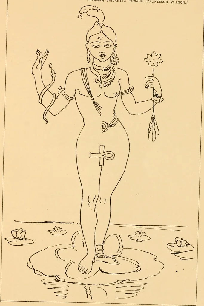 An illustration from Ancient faiths embodied in ancient names; or, An attempt to trace the religious belief, sacred rites, and holy emblems of certain nations, 1868, leaf 1000