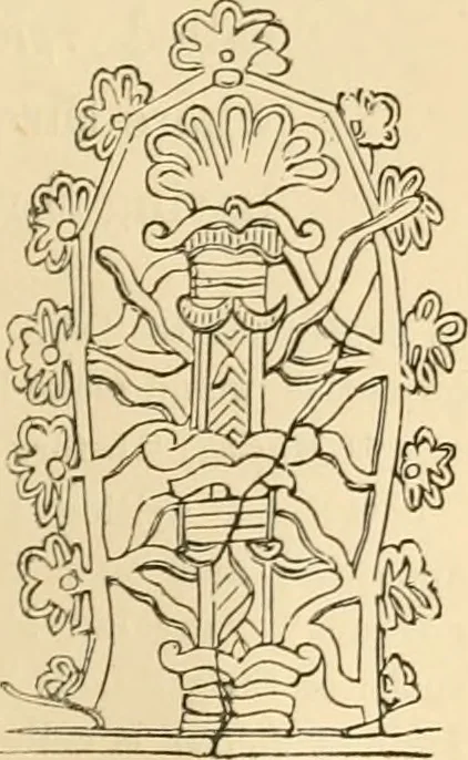 An illustration from Ancient faiths embodied in ancient names; or, An attempt to trace the religious belief, sacred rites, and holy emblems of certain nations, 1868, leaf 404