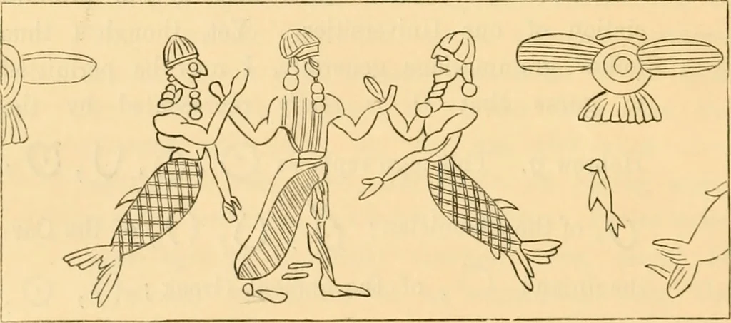 An illustration from Ancient faiths embodied in ancient names; or, An attempt to trace the religious belief, sacred rites, and holy emblems of certain nations, 1868, leaf 451