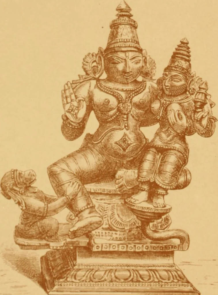 An illustration from Ancient faiths embodied in ancient names; or, An attempt to trace the religious belief, sacred rites, and holy emblems of certain nations, 1868, leaf 5