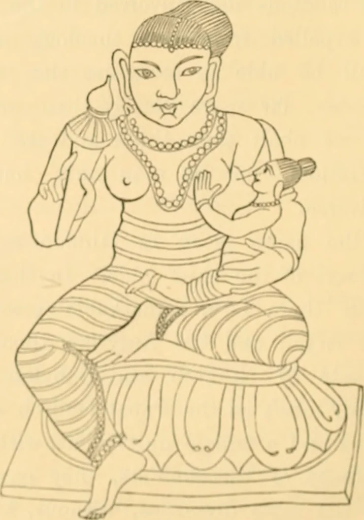 An illustration from Ancient faiths embodied in ancient names; or, An attempt to trace the religious belief, sacred rites, and holy emblems of certain nations, 1868, leaf 695