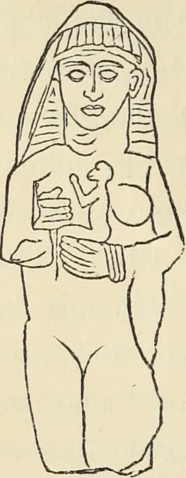 An illustration from Ancient faiths embodied in ancient names: or, An attempt to trace the religious belief, sacred rites, and holy emblems of certain nations, by an interpretation of the names given to children by priestly authority, or assumed by prophets, kings, and hierarchs, 1872, leaf 277