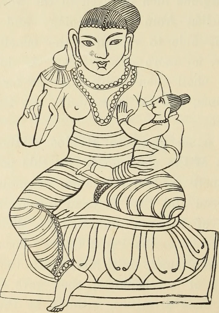 An illustration from Ancient faiths embodied in ancient names: or, An attempt to trace the religious belief, sacred rites, and holy emblems of certain nations, by an interpretation of the names given to children by priestly authority, or assumed by prophets, kings, and hierarchs, 1872, leaf 655