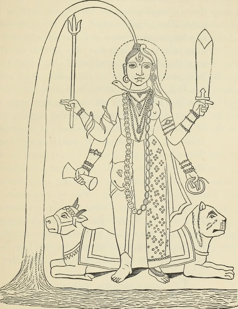 An illustration from Ancient faiths embodied in ancient names: or, An attempt to trace the religious belief, sacred rites, and holy emblems of certain nations, by an interpretation of the names given to children by priestly authority, or assumed by prophets, kings, and hierarchs, 1872, leaf 658