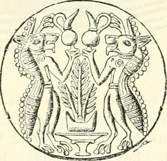 An illustration from Ancient Greece : a sketch of its art, literature & philosophy viewed in connexion with its external history from earliest times to the age of Alexander the Great, 1915, leaf 104