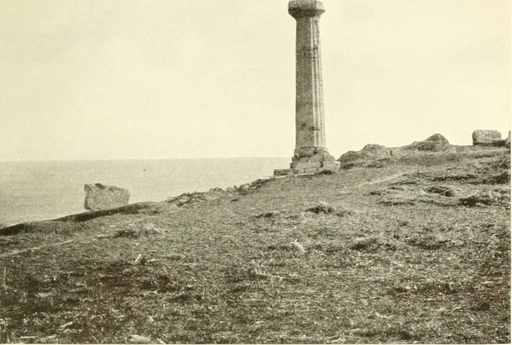 An illustration from Ancient Greece : a sketch of its art, literature & philosophy viewed in connexion with its external history from earliest times to the age of Alexander the Great, 1915, leaf 188