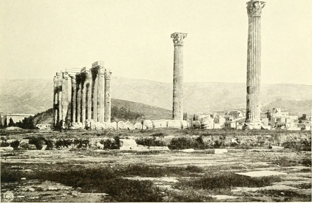 An illustration from Ancient Greece : a sketch of its art, literature & philosophy viewed in connexion with its external history from earliest times to the age of Alexander the Great, 1915, leaf 274