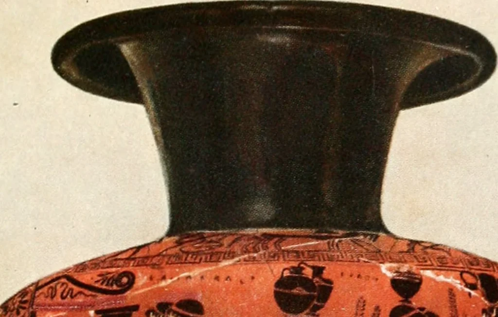 An illustration from Ancient Greece : a sketch of its art, literature & philosophy viewed in connexion with its external history from earliest times to the age of Alexander the Great, 1915, leaf 308