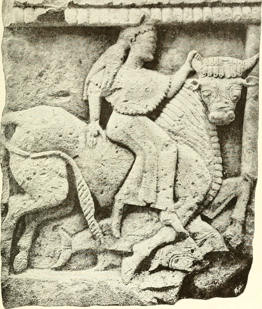 An illustration from Ancient Greece : a sketch of its art, literature & philosophy viewed in connexion with its external history from earliest times to the age of Alexander the Great, 1915, leaf 320