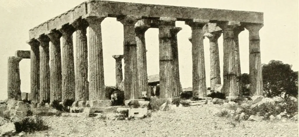 An illustration from Ancient Greece : a sketch of its art, literature & philosophy viewed in connexion with its external history from earliest times to the age of Alexander the Great, 1915, leaf 330