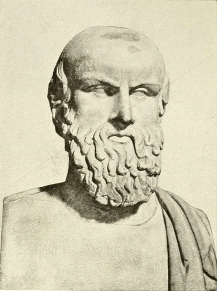 An illustration from Ancient Greece : a sketch of its art, literature & philosophy viewed in connexion with its external history from earliest times to the age of Alexander the Great, 1915, leaf 344