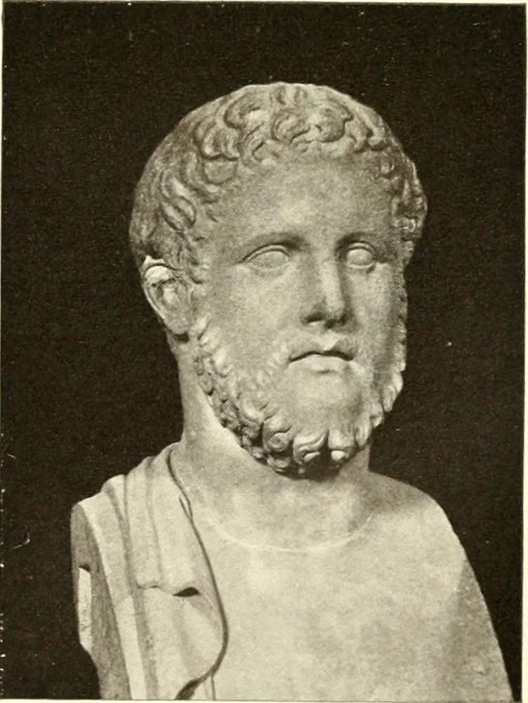 An illustration from Ancient Greece : a sketch of its art, literature & philosophy viewed in connexion with its external history from earliest times to the age of Alexander the Great, 1915, leaf 482