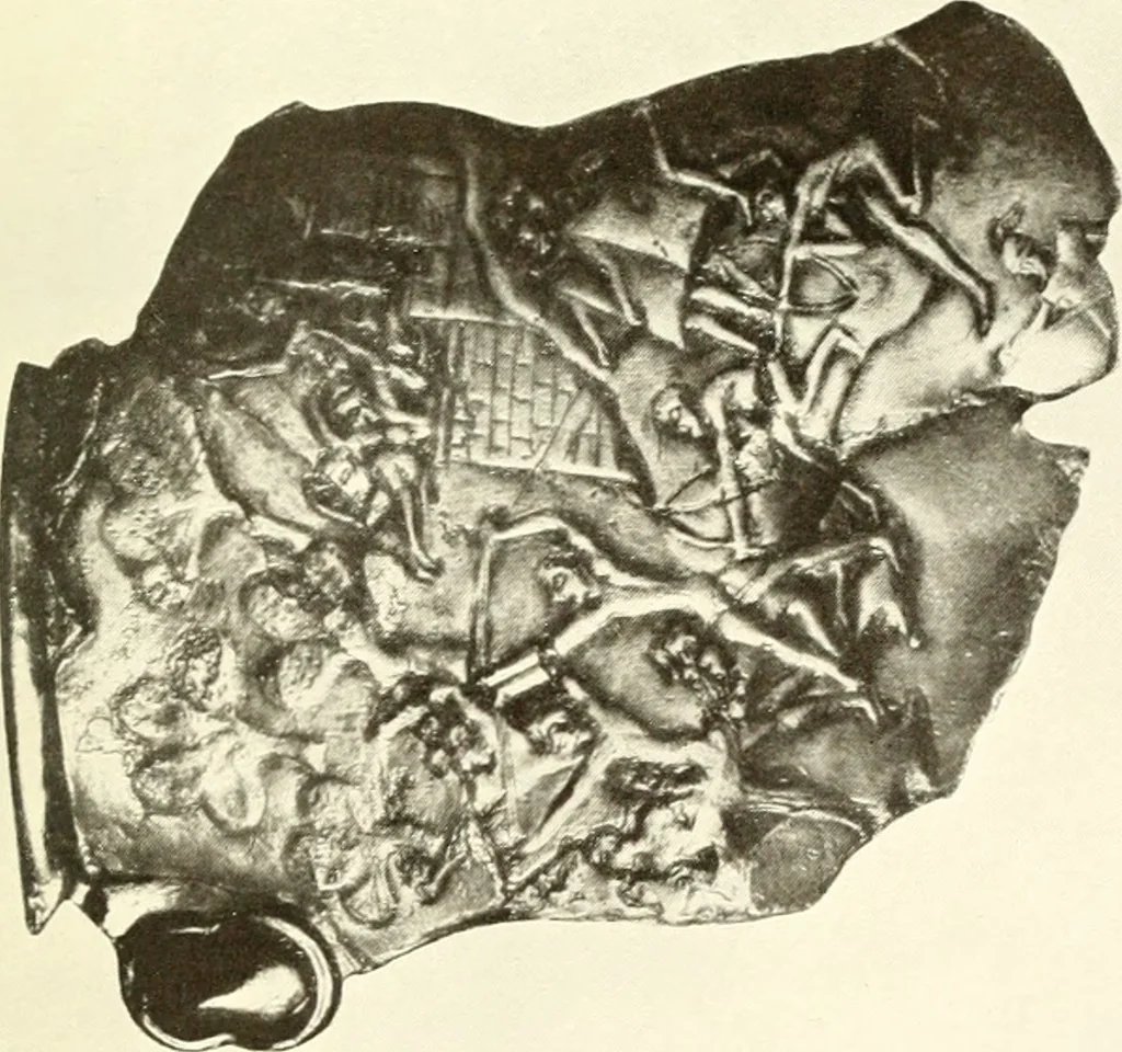 An illustration from Ancient Greece : a sketch of its art, literature & philosophy viewed in connexion with its external history from earliest times to the age of Alexander the Great, 1915, leaf 50