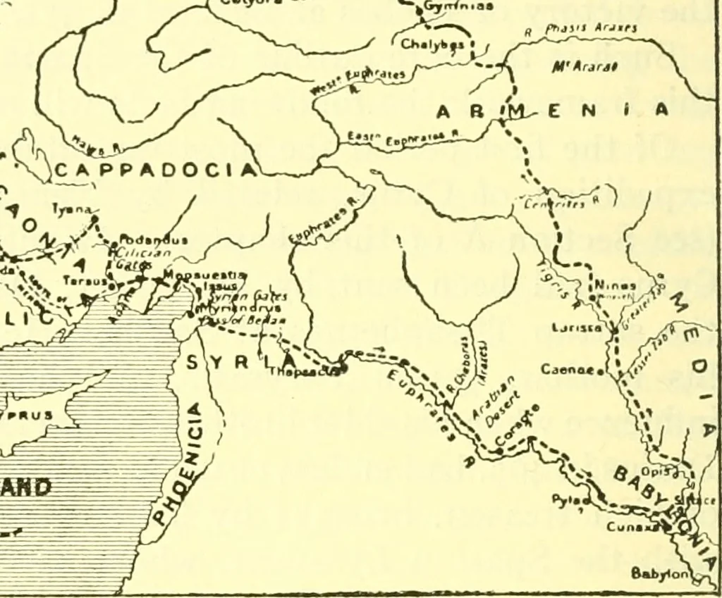 An illustration from Ancient Greece : a sketch of its art, literature & philosophy viewed in connexion with its external history from earliest times to the age of Alexander the Great, 1915, leaf 533