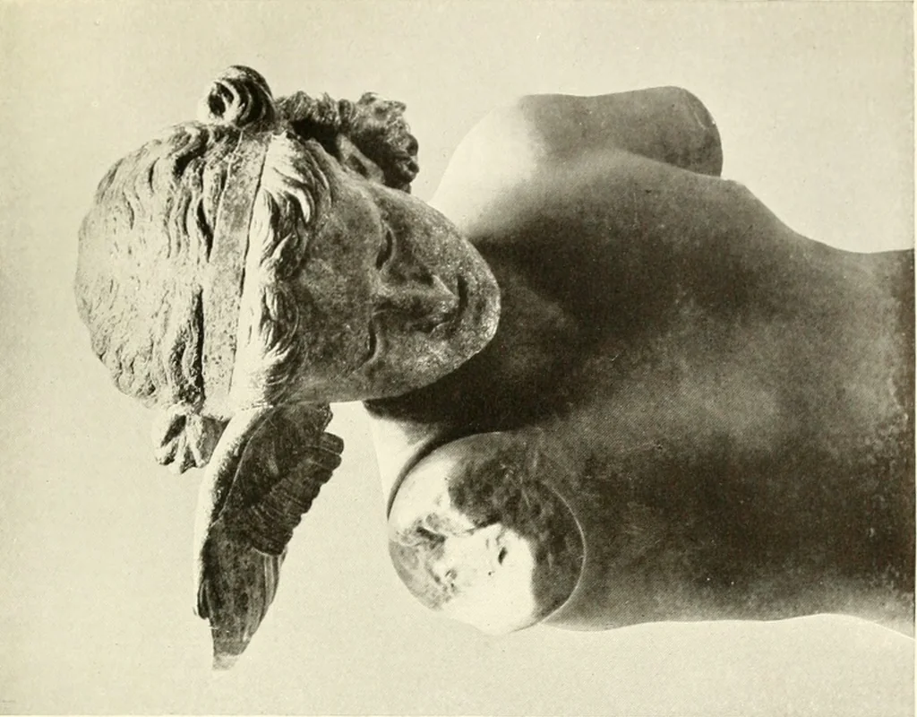 An illustration from Ancient Greece : a sketch of its art, literature & philosophy viewed in connexion with its external history from earliest times to the age of Alexander the Great, 1915, leaf 540