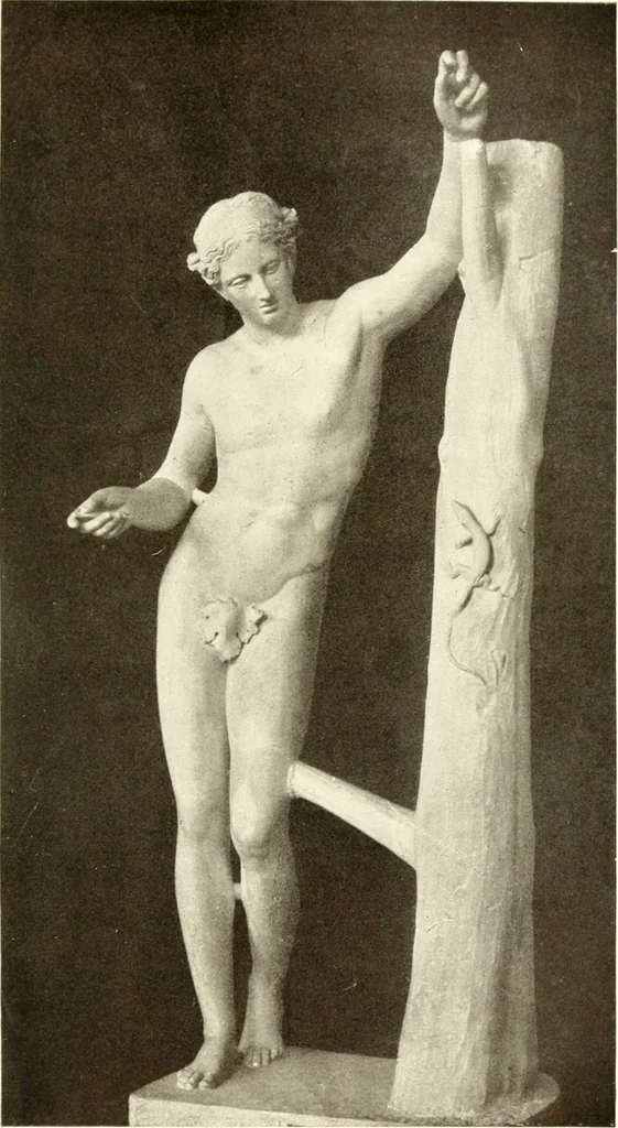 An illustration from Ancient Greece : a sketch of its art, literature & philosophy viewed in connexion with its external history from earliest times to the age of Alexander the Great, 1915, leaf 554