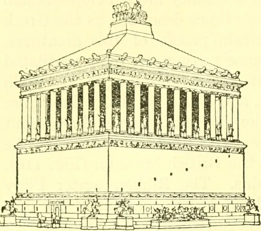 An illustration from Ancient Greece : a sketch of its art, literature & philosophy viewed in connexion with its external history from earliest times to the age of Alexander the Great, 1915, leaf 577