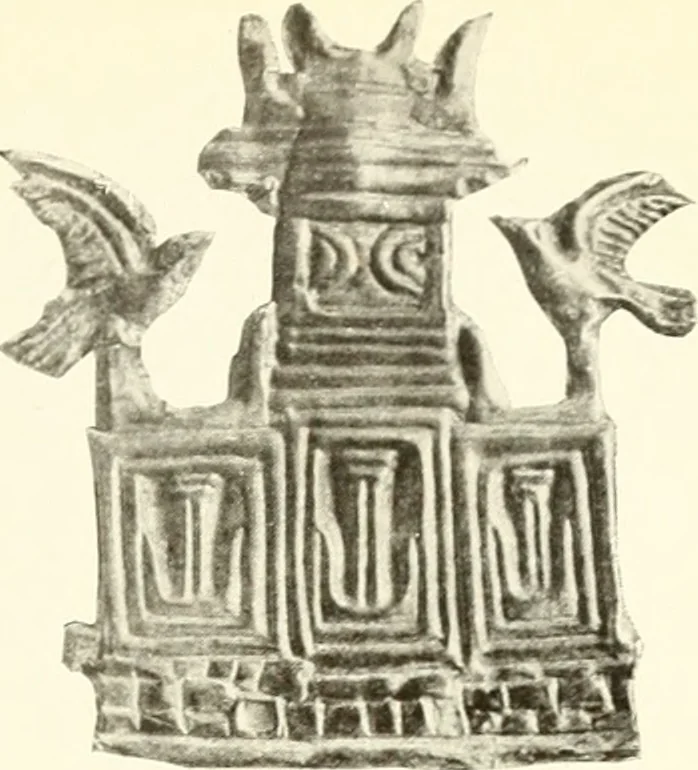 An illustration from Ancient Greece : a sketch of its art, literature & philosophy viewed in connexion with its external history from earliest times to the age of Alexander the Great, 1915, leaf 58