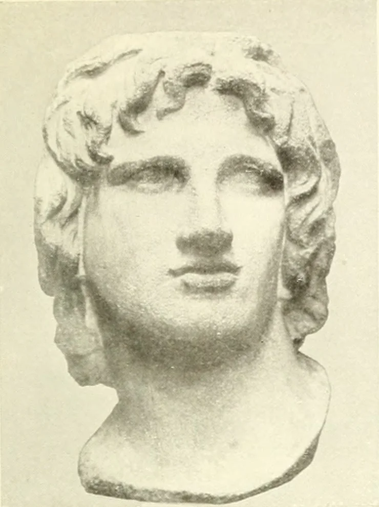 An illustration from Ancient Greece : a sketch of its art, literature & philosophy viewed in connexion with its external history from earliest times to the age of Alexander the Great, 1915, leaf 598