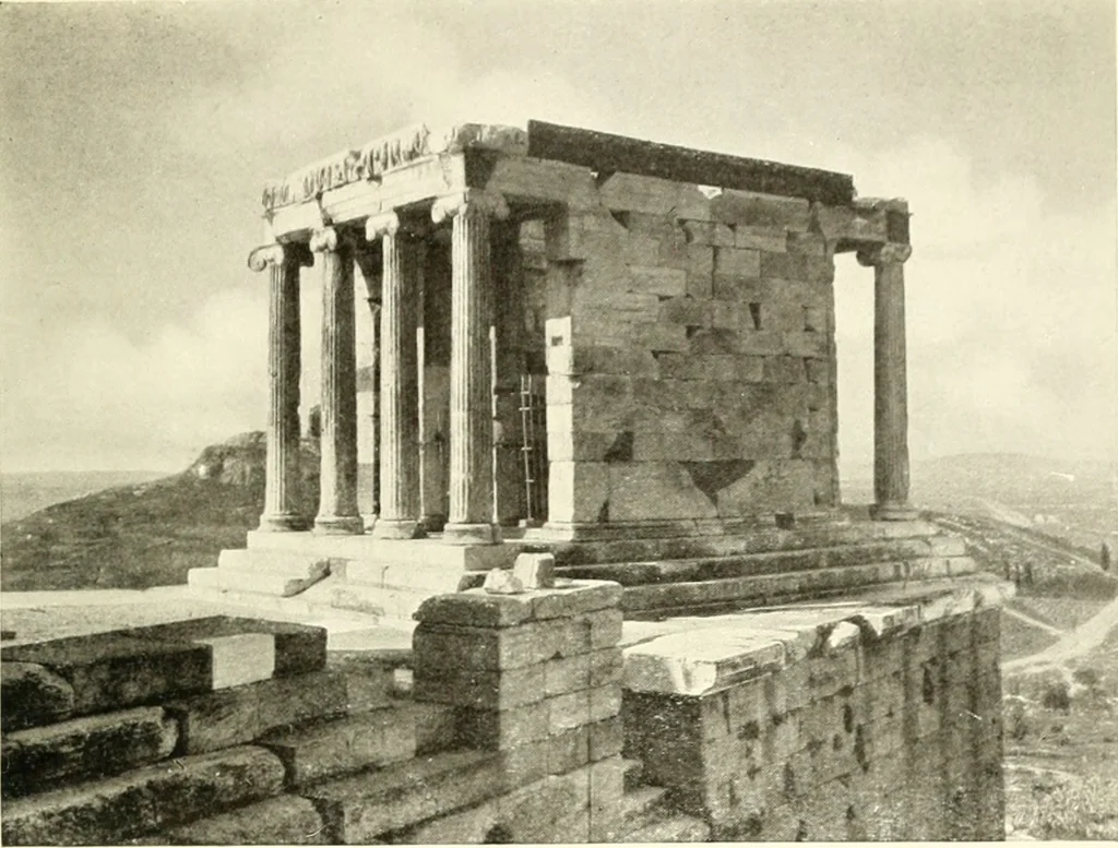 An illustration from Ancient Greece : a sketch of its art, literature & philosophy viewed in connexion with its external history from earliest times to the age of Alexander the Great, 1915, leaf 630