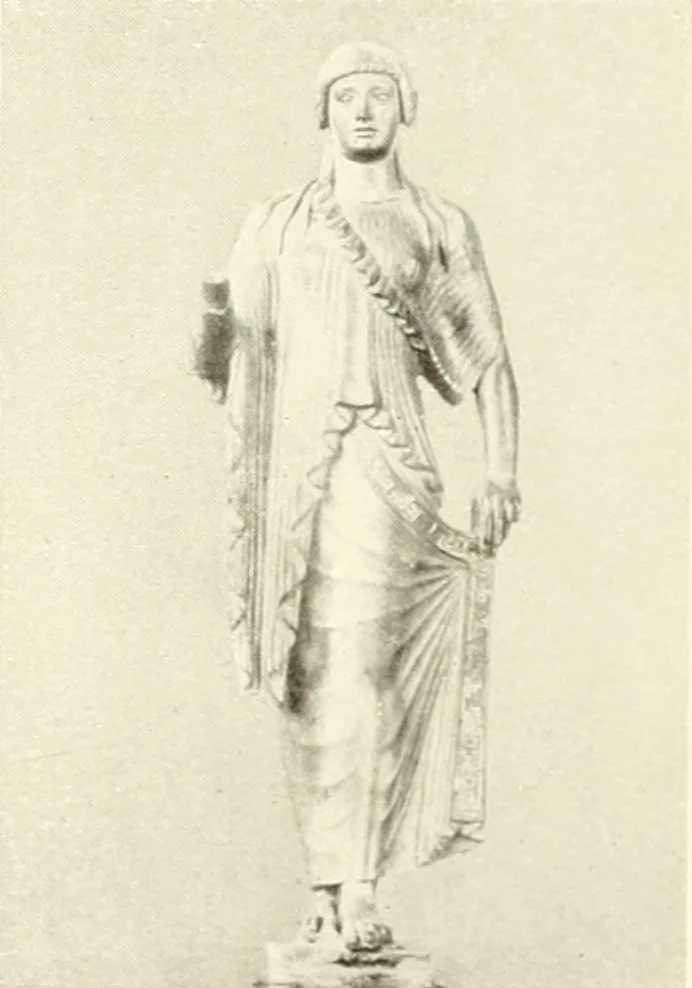 An illustration from Ancient Greece : a sketch of its art, literature & philosophy viewed in connexion with its external history from earliest times to the age of Alexander the Great, 1915, leaf 640